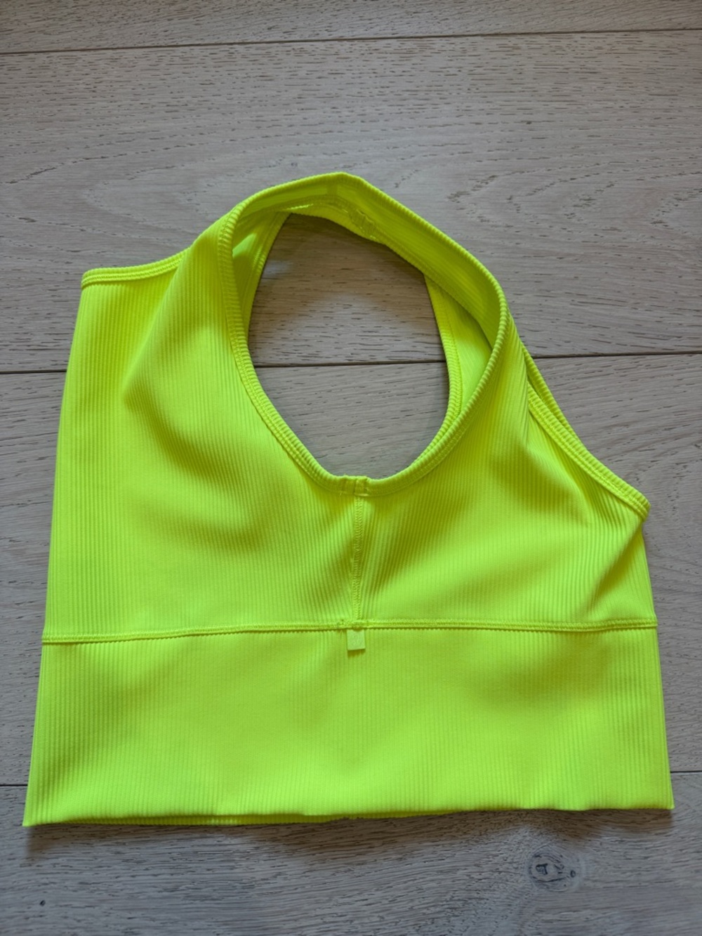 Lululemon Power Pivot Ribbed Tank in Highlight Yellow Size 8 - Picture 5 of 11